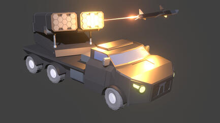 Tower Blitz's Missile Truck Model